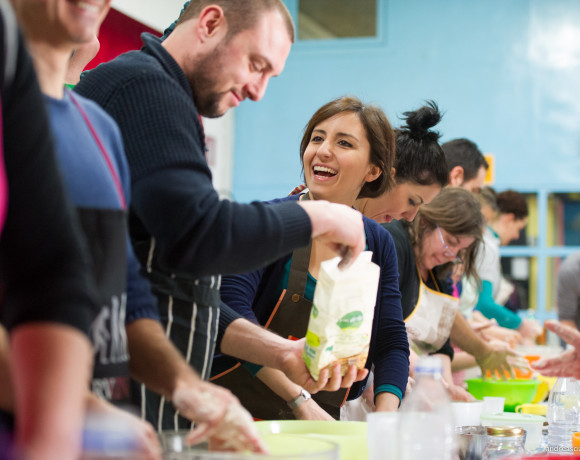 Corso di panificazione con pasta madre 14 marzo 2015 a cura di Corsi di Autoproduzione presso Ass. Gregna S.Andrea - Special Guest Sole Etrusco, mulino di Cerveteri - Foto di Andrea Sciarra (www.andreasciarrafoto.com)