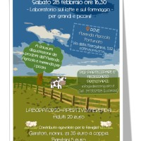 28 febbraio, laboratorio sul formaggio!