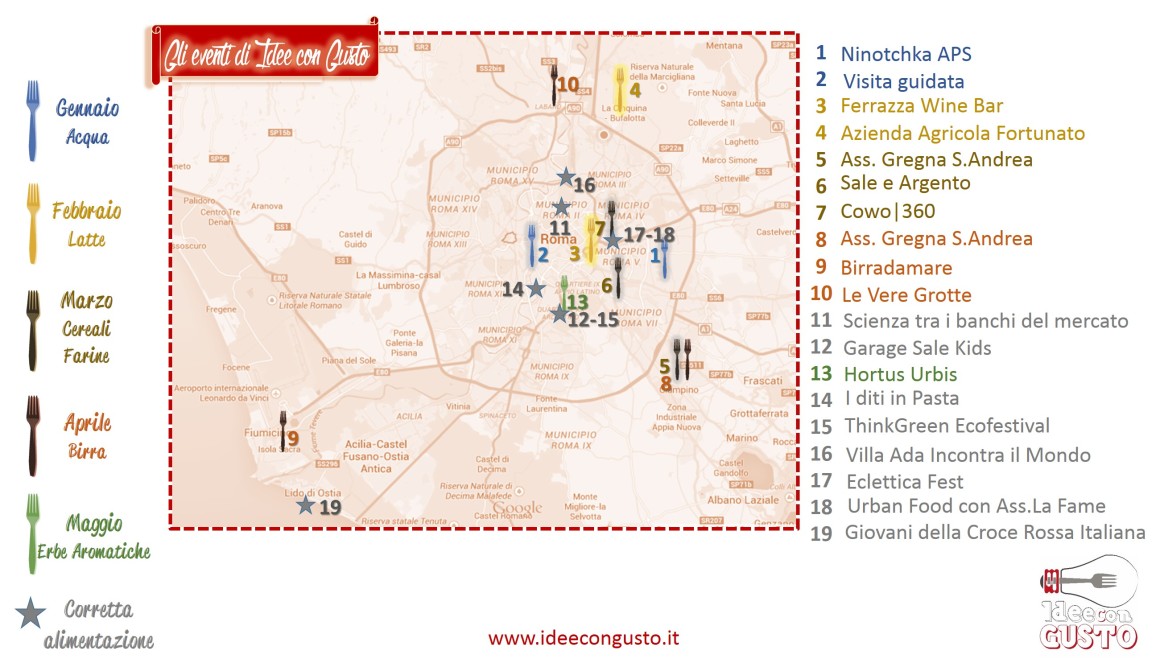 Geo localizzazione eventi genn-luglio