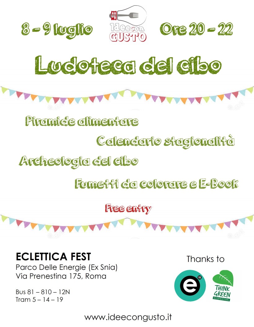 Idee… all’ECLETTICA FEST