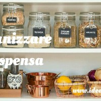 Organizzare la dispensa